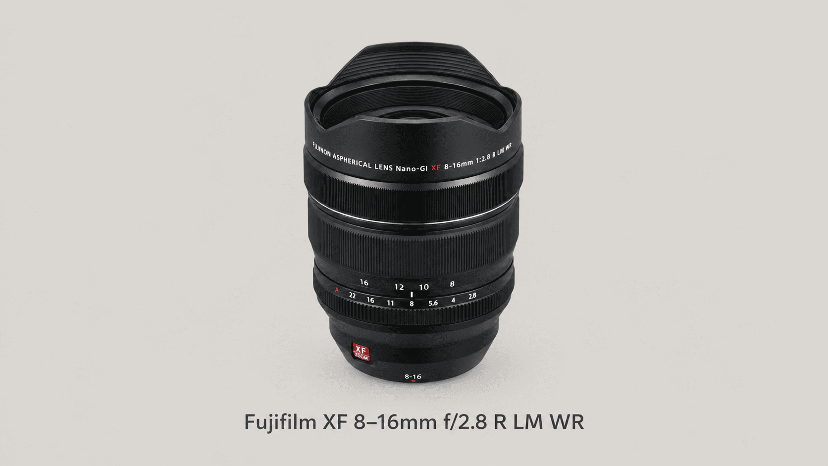 Fujifilm XF 8–16mm f2.8 R LM WR