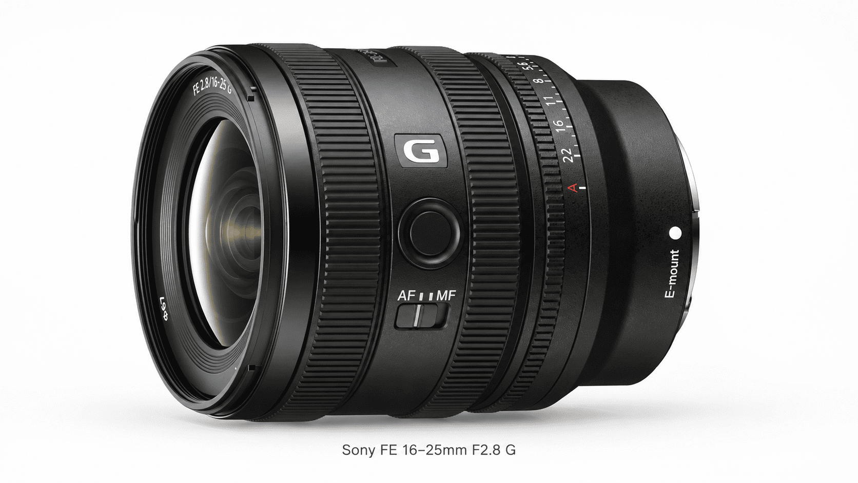 Sony FE 16–25mm F2.8 G