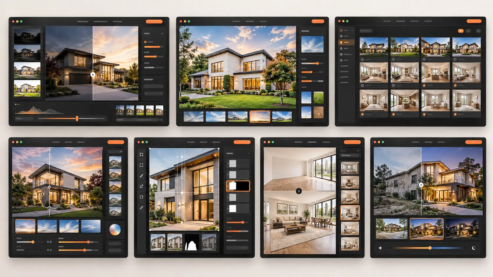 AI real estate photo editing tools compared