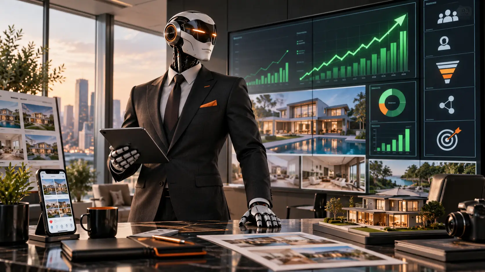 AI supports content, leads, staging and analysis