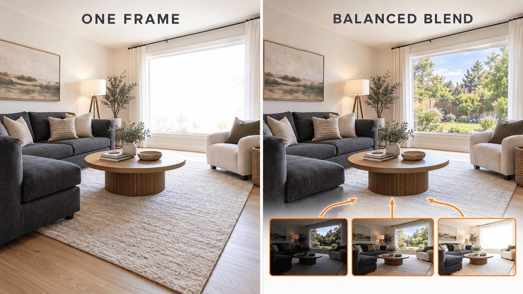 dynamic range for real estate photography
