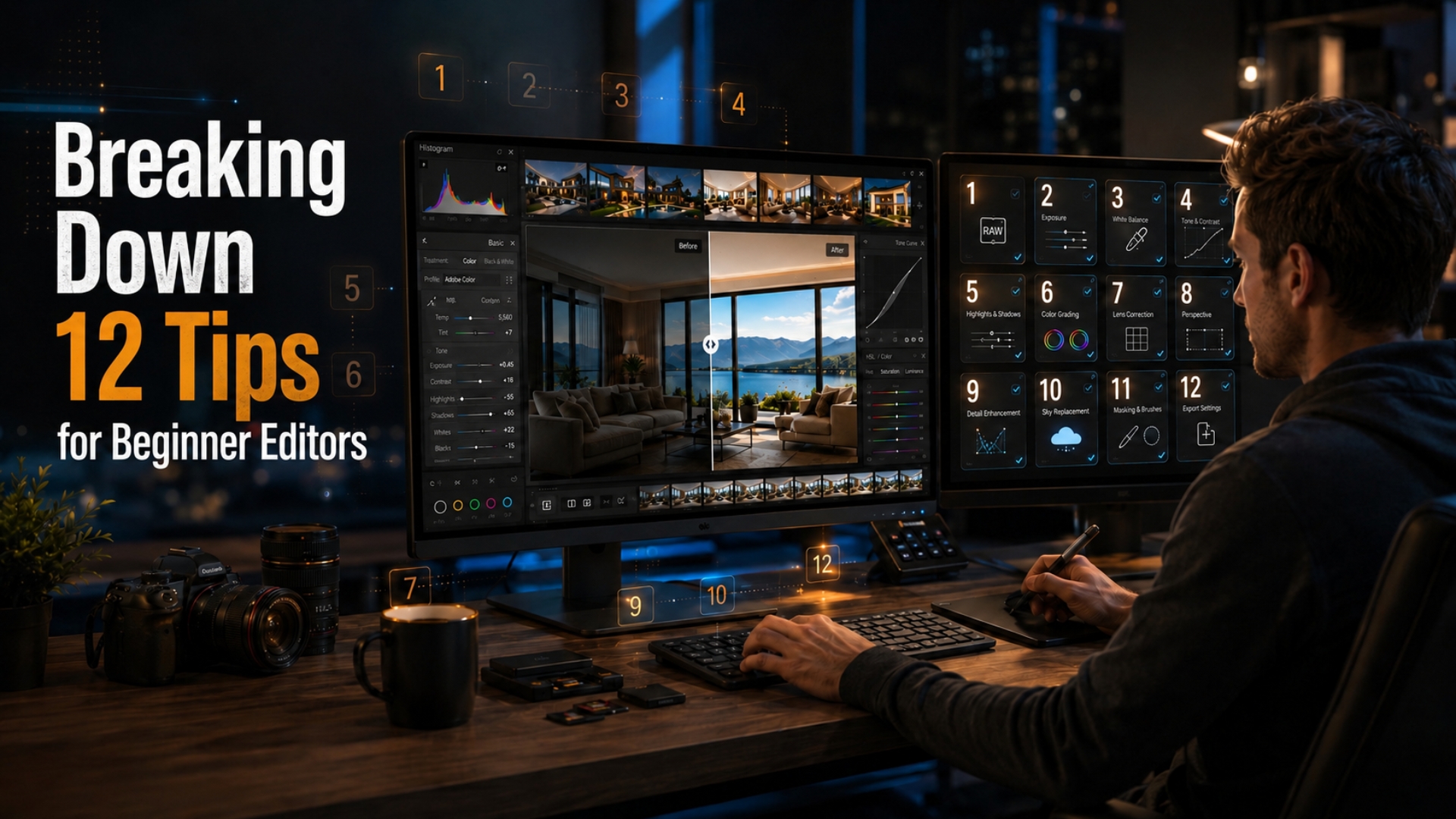Breaking Down 12 Tips for Beginner Editors