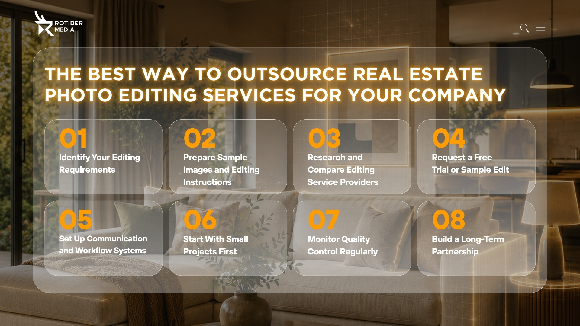 The Best Way to Outsource Real Estate Photo Editing Services for Your Company