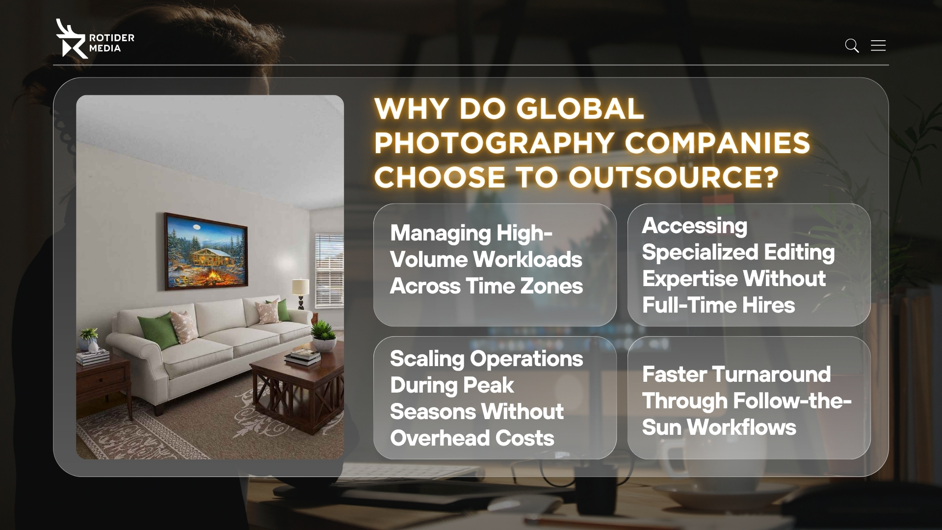 Why Do Global Photography Companies Choose to Outsource?