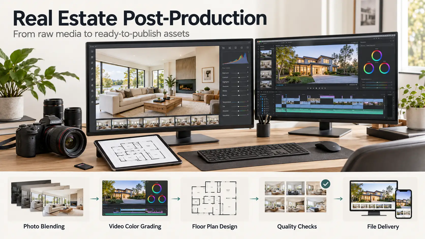 Real Estate Post-Production Explained