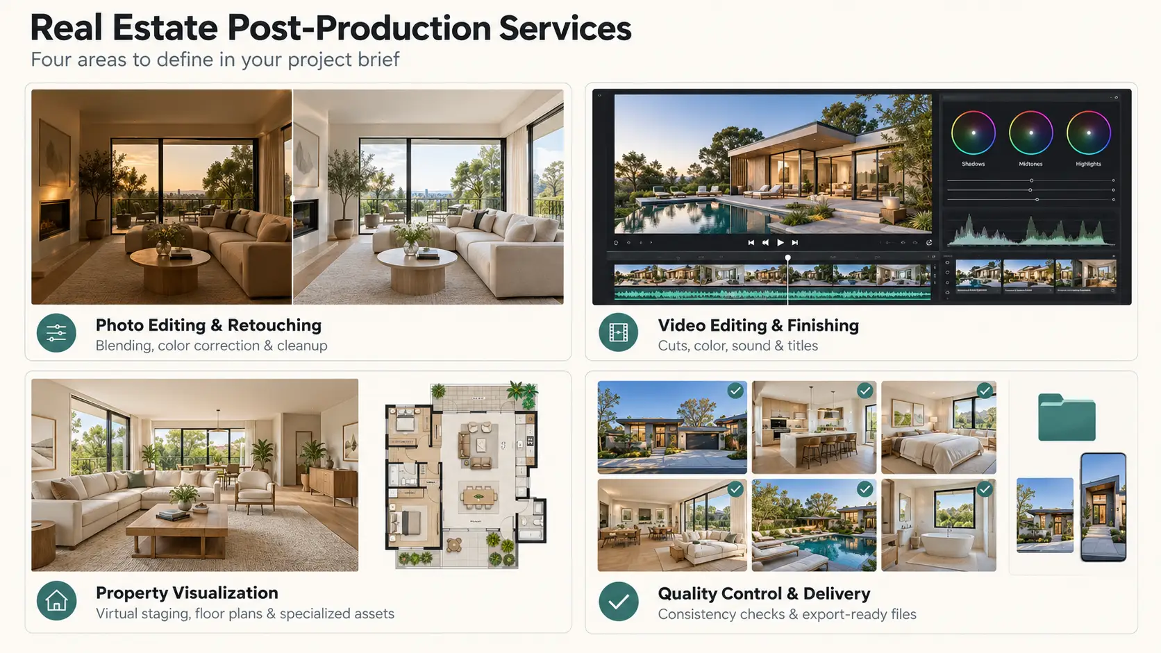 Real Estate Post-Production Services