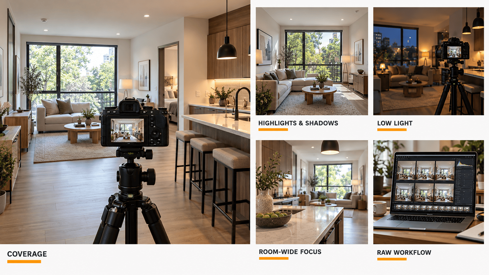 Sensor size affects interior photography