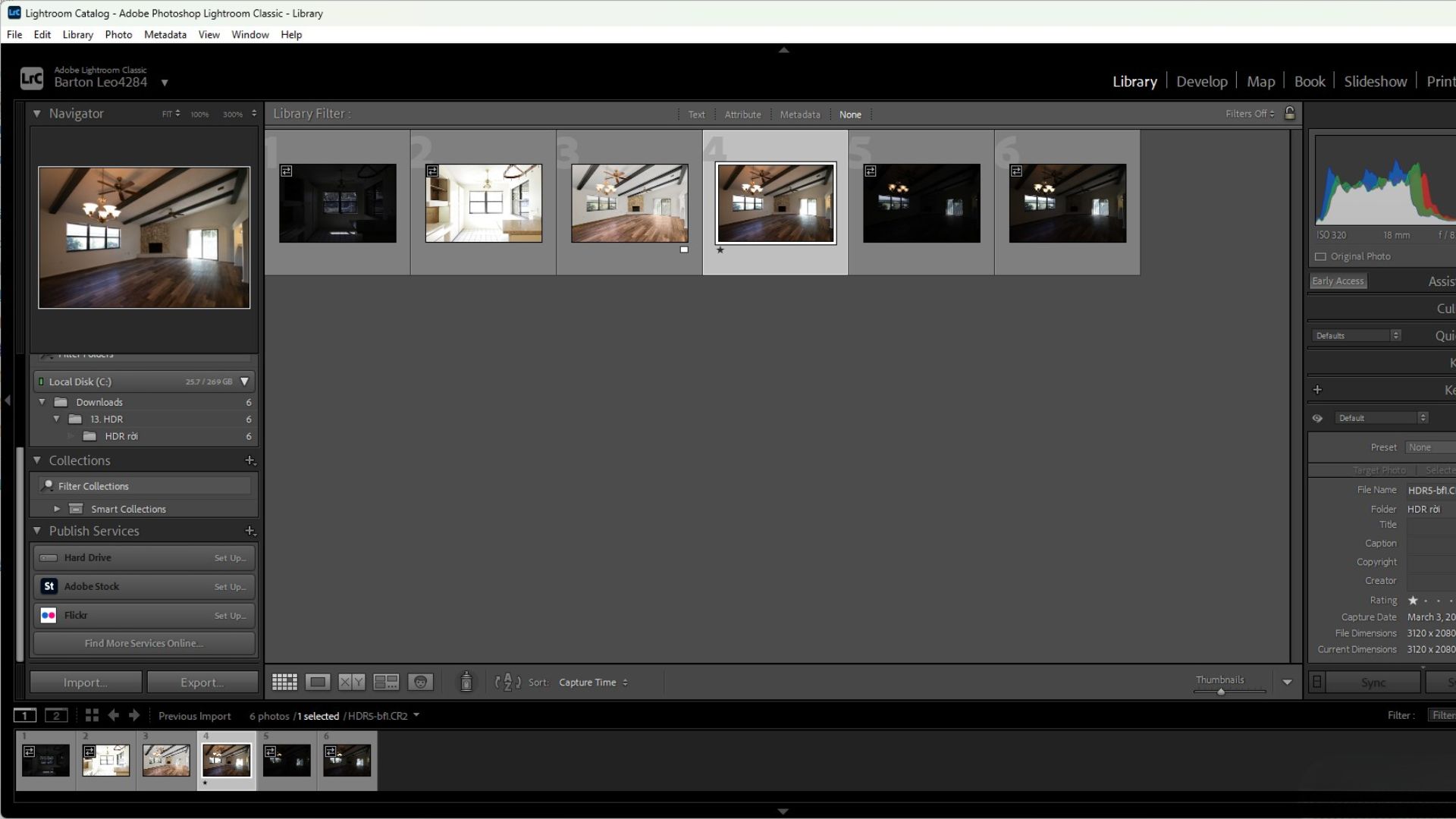 Select photos to edit