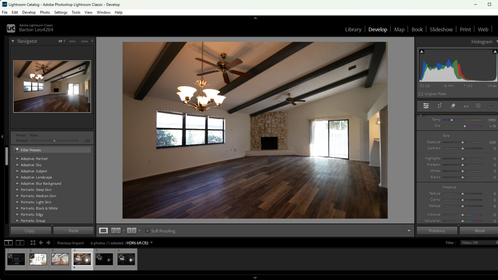 Basic adjustments lightroom