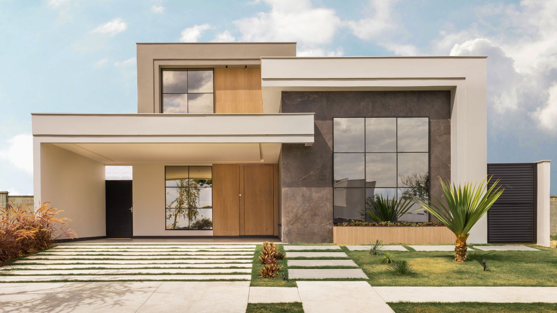 Modern Minimalist Facade - Exterior design